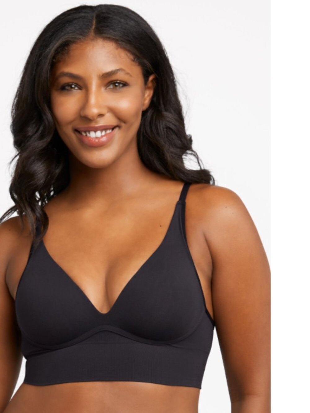 Maidenform Women's Plunge Push-up Bra Black Size 2XL 5896